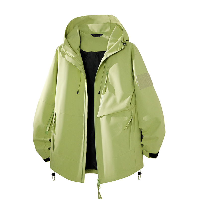 Cross-Border Export Jacket 2025 Autumn and Winter Men's and Women's Japanese Style Outdoor Jacket Group Workwear with Printable Logo