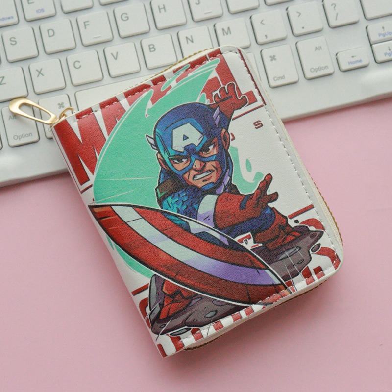 Throw Shield Cap, Short Zip Wallet