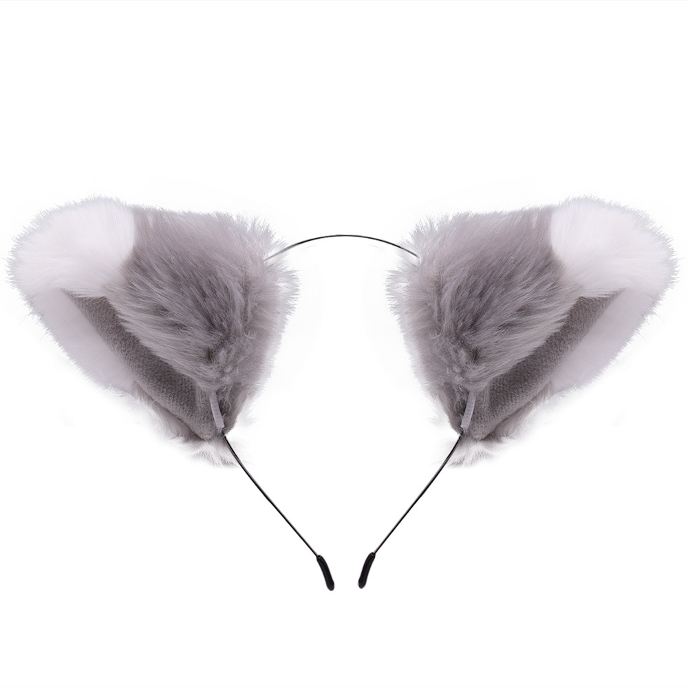 Diadema de orejas de gato con campana, cosplay y accesorios festivos