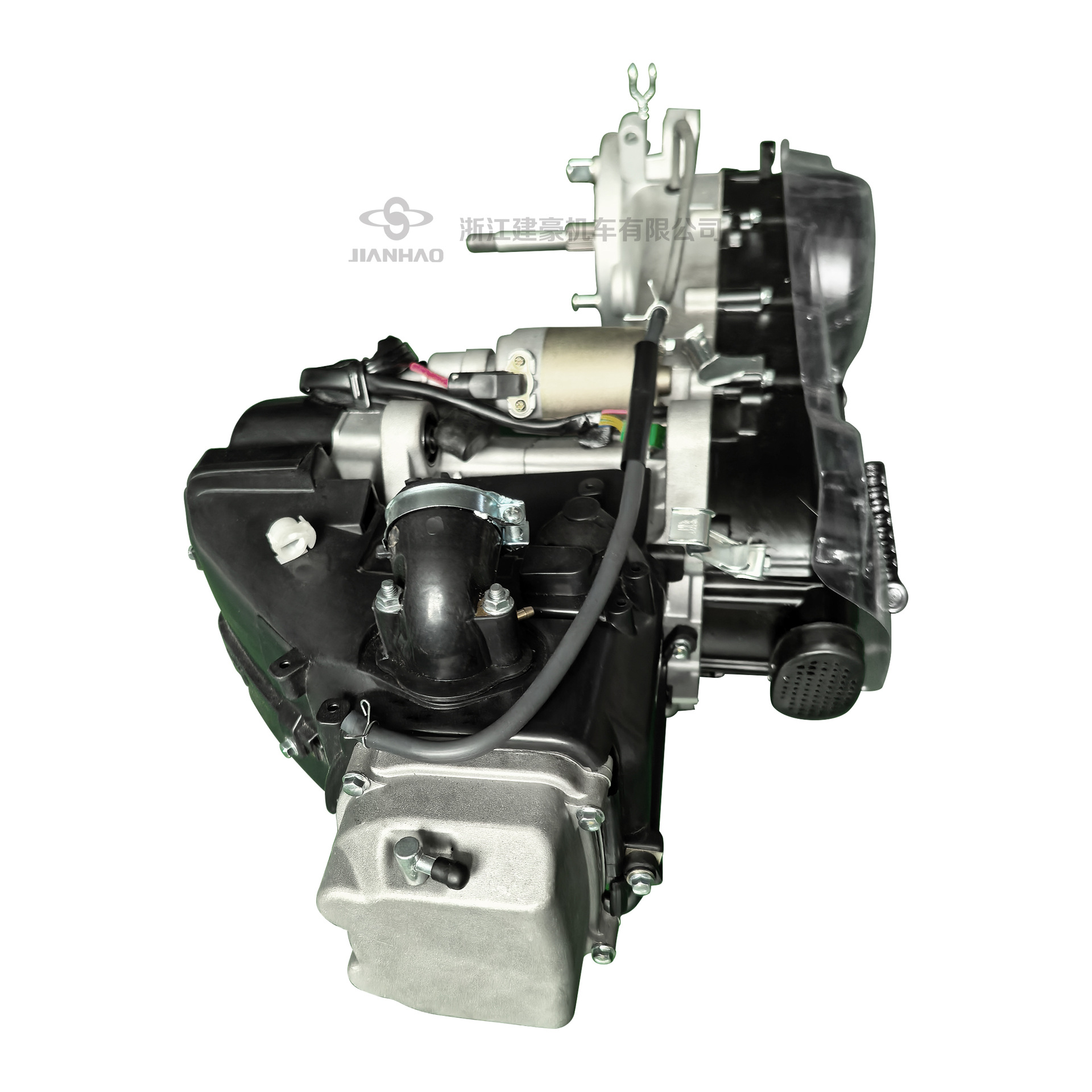 Двигатель в сборе для скутера GY6-163 Jianhao 200cc