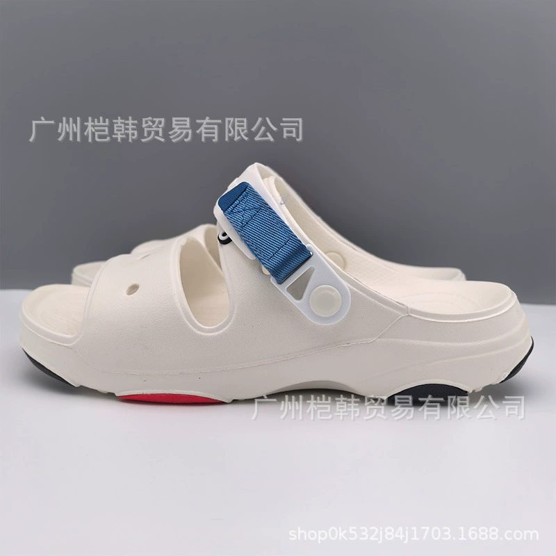 Croos Terin двойной ремень тапочка для пещерных туфель EVA легкий и удобный материал для запаха пляжная обувь оптом