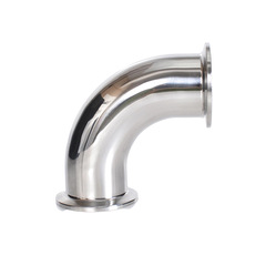 Stainless steel sanitary quick-connect elbow clamp-style 90-degree elbow quick-connect tee quick-connect reducing bushing
