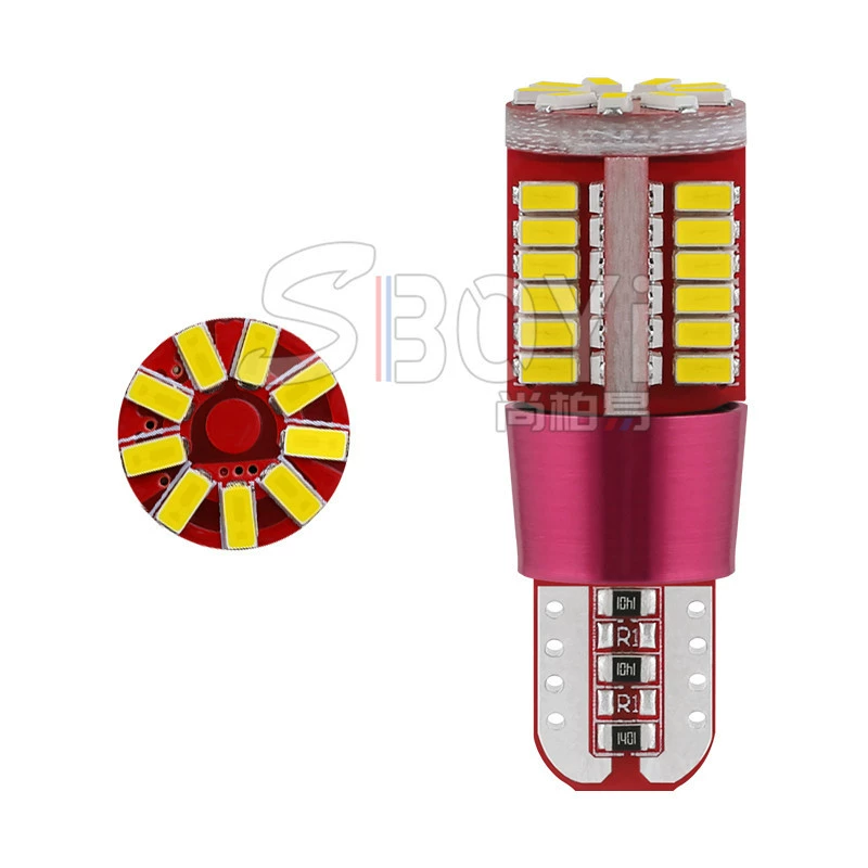 Оптовая продажа T10 3014 57smd декодирование Wudi LED дверное показывающее широкое световое освещение, новые яркие цвета