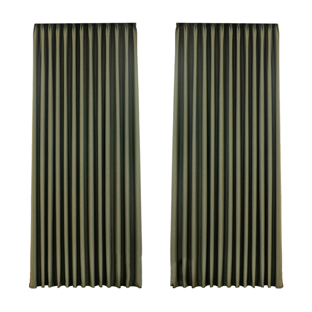 Shaoxing Keqiao nuevo algodón tela cortina sombra dormitorio hotel ingeniería de productos terminados tela personalizada tela mayorista