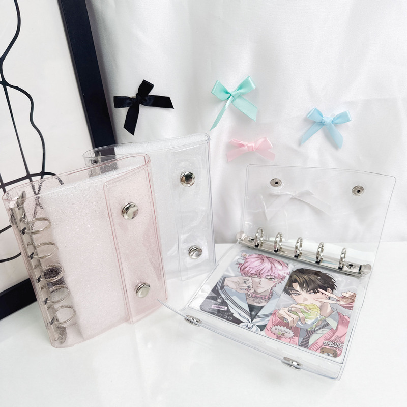 INS Wind 6-hole Binder Album Multifunctional Large Capacity Card Album Star Photo Goo Card Japan-Korea Wind