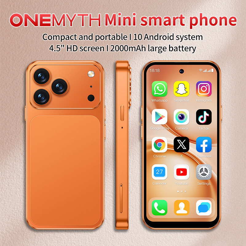 A19pro 4G 4.5-inch touchscreen smartphone, Android system, backup phone, new model for cross-border trade.