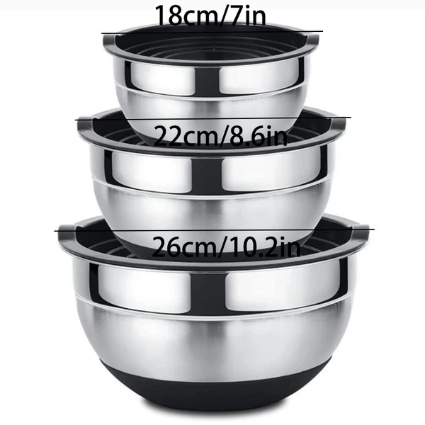 Silicone set, 3 pieces