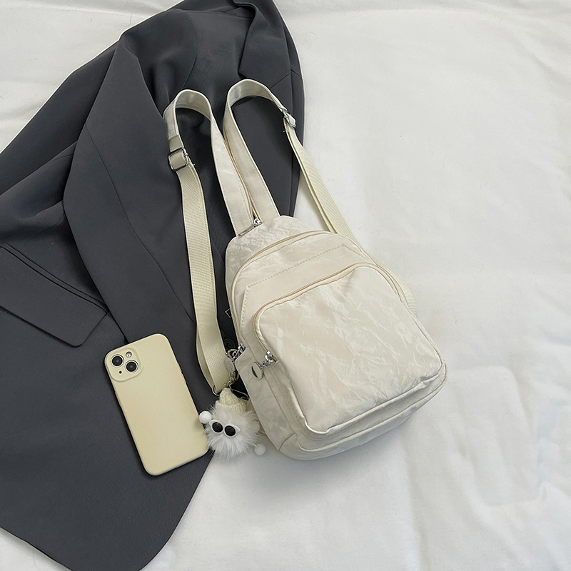 2024 nueva moda multifuncional multifuncional mochila casual pequeña para mujeres tres bolsas de pecho ligeras bolsas de hombro multicapa