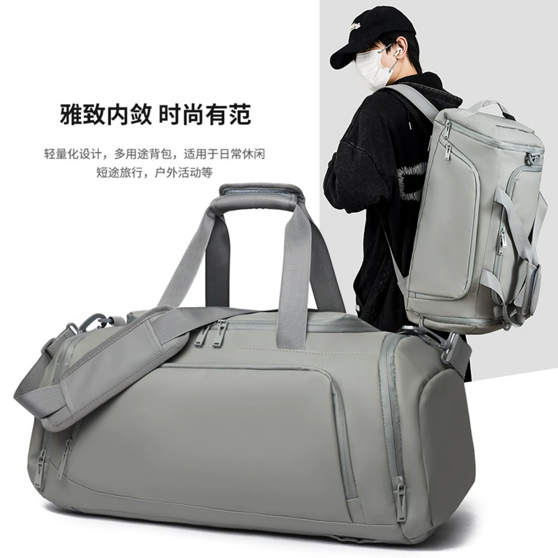 Трансграничная новая фитнес-сумка большой емкости сухой и мокрый разделенные спортивные сумки с логотипом независимый обувной склад