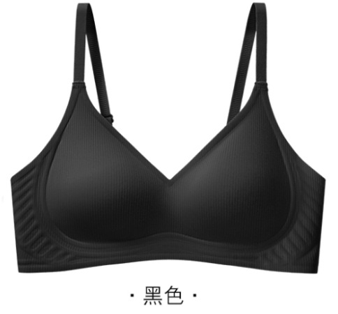 Venta directa de fábrica comercio electrónico transfronterizo Sudeste de Asia Vietnam Tailandia damas soporte superior simple sin costuras colección lateral sujetador