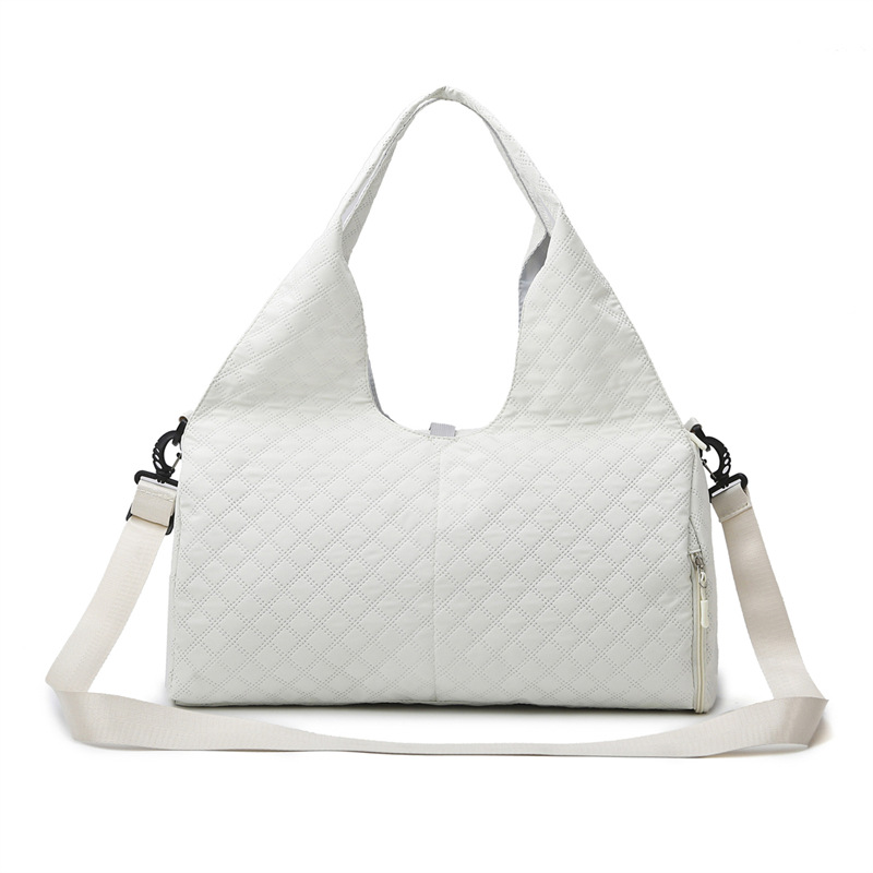 2024 nueva bolsa de viaje portátil ligera de gran capacidad, bolsa de almacenamiento de viaje de un solo hombro de embarque de viaje ligero al aire libre, marea