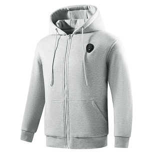 Cross-Border New Lighting Hooded Round Neck Heated Sweatshirt Couple Sweatshirt Intelligent Temperature Control Warm Jacket Autumn and Winter