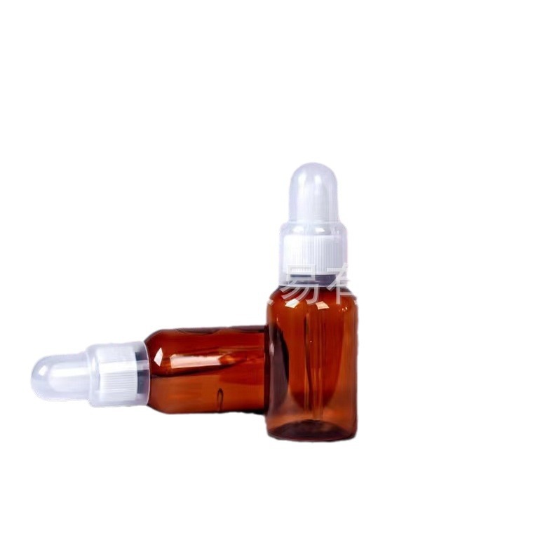 Botella de gotero de paja botella de embalaje de aceite 20/50ml plástico esencia cosmética gotas