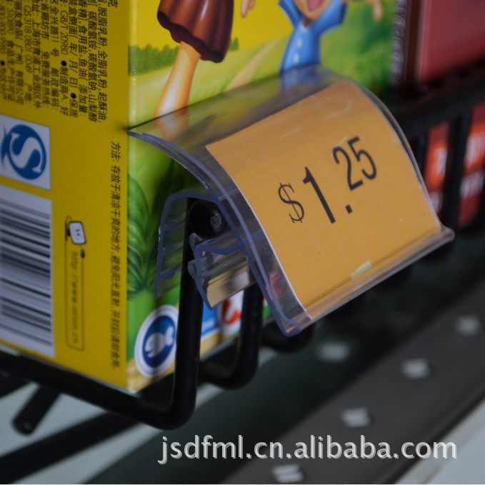 斜卡 供应PVC塑料标签条 标价条