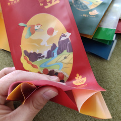 雜糧食品包裝袋紅豆袋子真空大米袋子米磚袋手提複合四邊封袋子