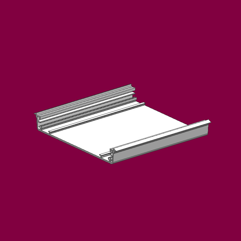 挤压供应100宽灯罩铝壳铝合金 灯罩外壳铝合金 灯饰铝合金型材