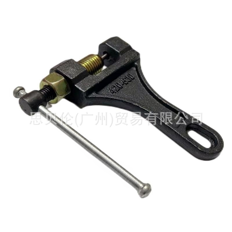 Reparación de motocicletas herramienta profesional cadena removedor de cadena 420-530 cadena grande herramienta de eliminación cortador de la cadena
