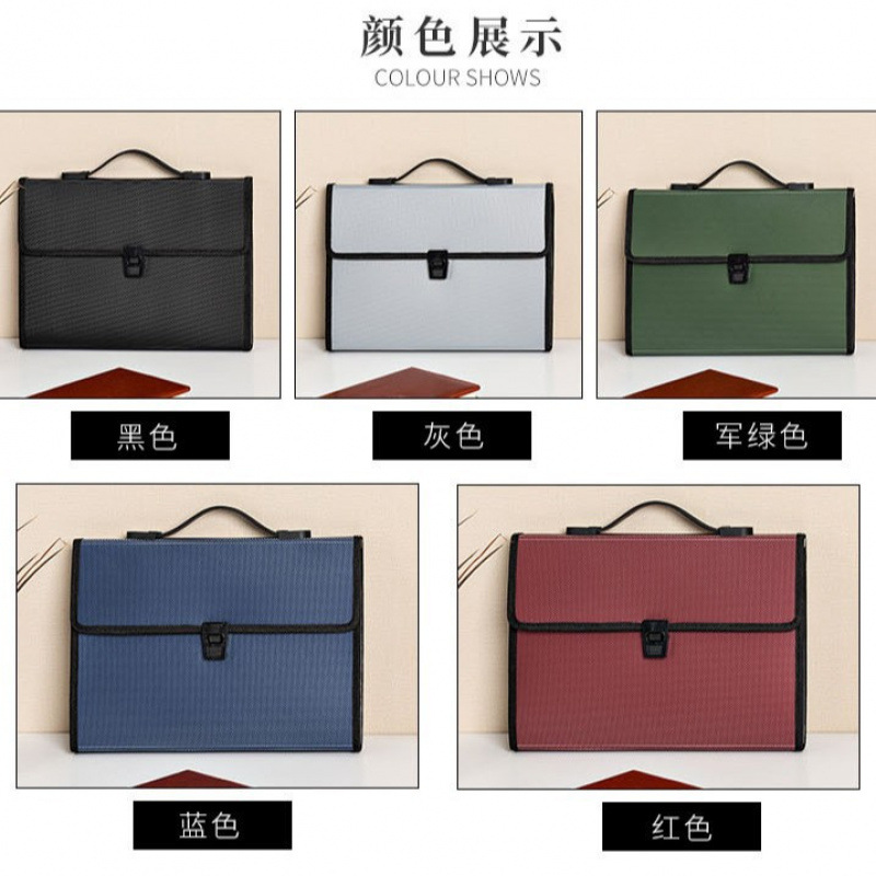 Custom Large-Capacity Transparent Simple Organizer File Fold