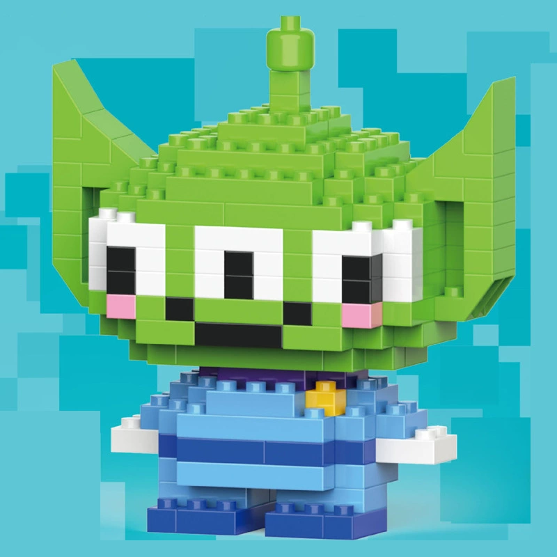Мультяшный мини-кирпич конструктор (Lego) 16-модельная коллекция, набор подвесок из разных кукол, 128–241 шт.