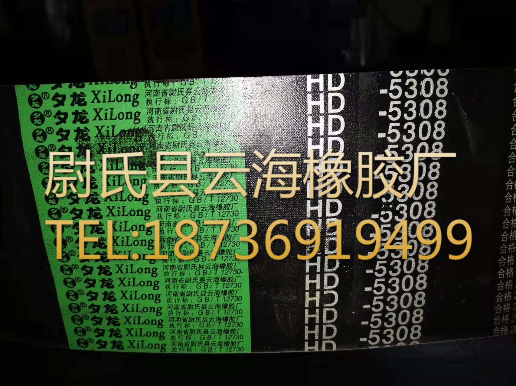 D型联组5308mm普通V带联组带 D型联组带 矿山设备用联组带D型联组