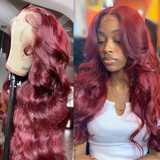 Amazon Mid Large Wave Full Head Cover Long Curly Front Lace Wig with Mesh 30-inch in stock
