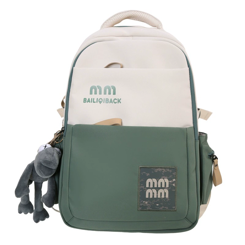 School bag, shoulder bag, waterproof nylon backpack, for students, wholesale
