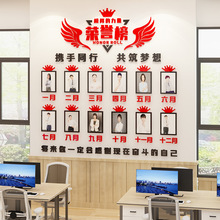 ZZ8N批發員工風采展示照片牆榮譽榜牆貼勵志企業文化牆辦公室牆面