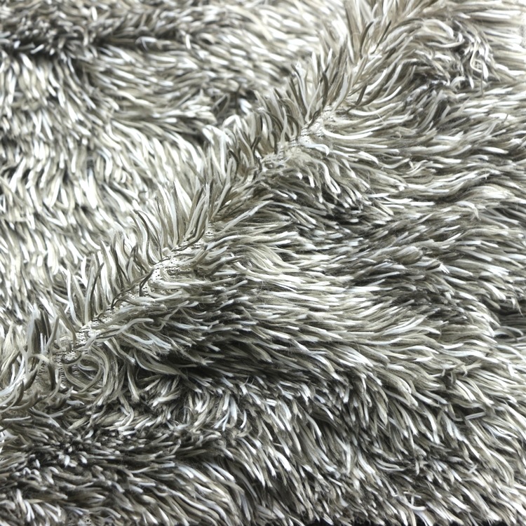 阳离子长毛绒面料涤阳羊羔绒舒棉绒纬编单面阳离子PV绒长毛绒布料