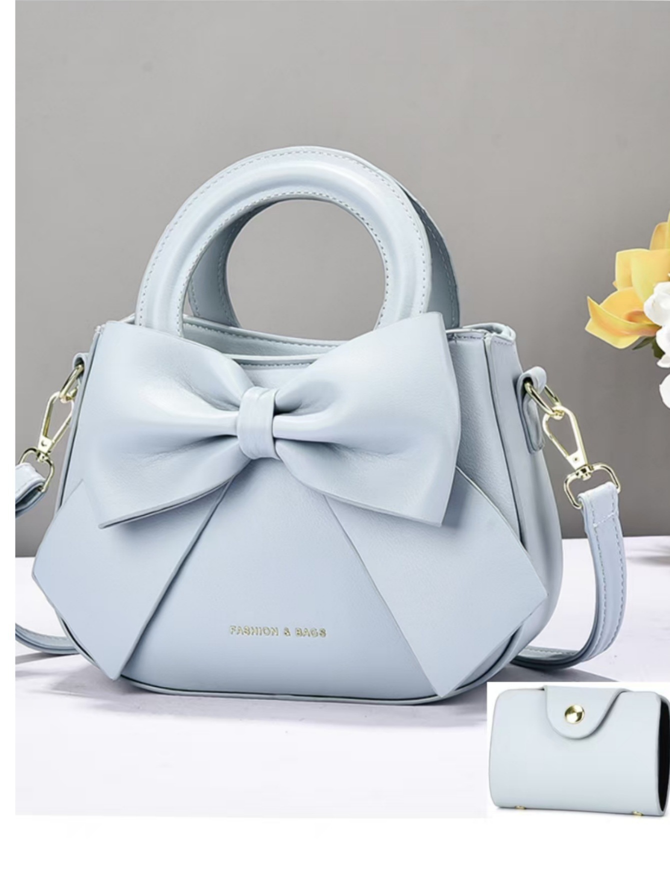 블루 + 카드 홀더