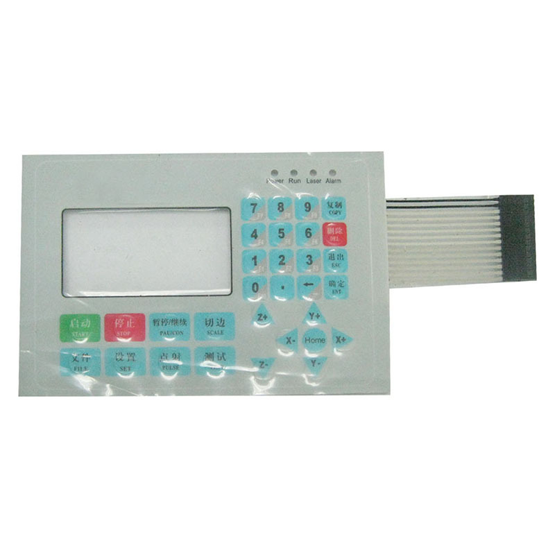 专业供应数控镜面银带夜光片薄膜开关EL发光薄膜键盘