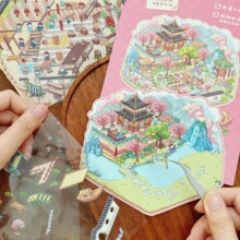 �����f��ϵ�Ї��L�쾰�N�� 3D���w�≺DIY�쾰�N��4��ԢҊ�\Ʒ