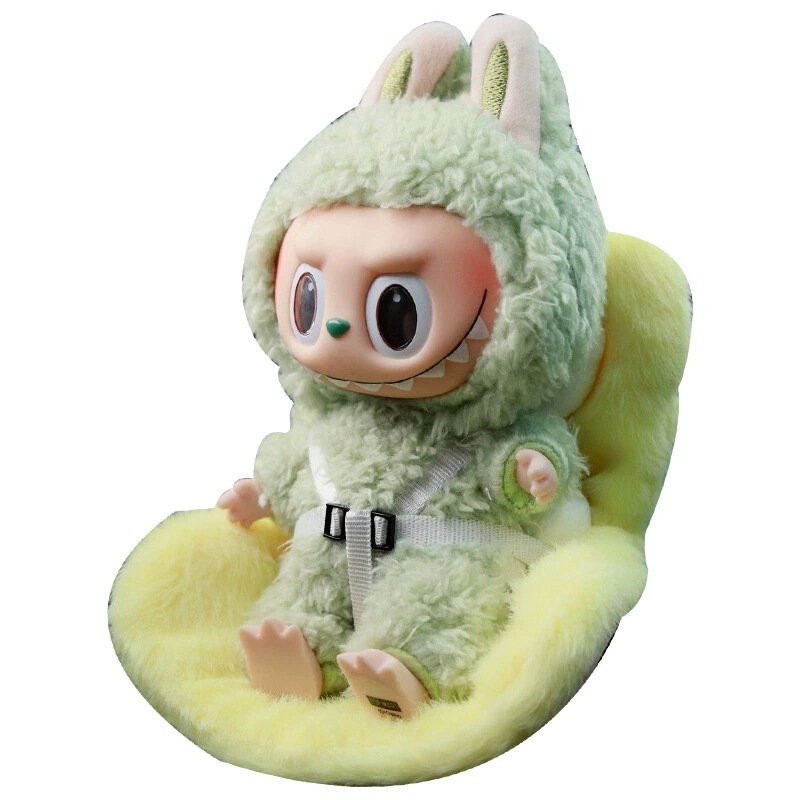 17cmlabubu ペンダント、かわいい車の装飾品、カスタマイズされた色の人形周辺アクセサリー、空気出口に適しています。|undefined