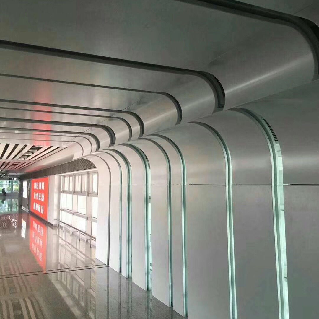 会议室吊顶造型铝单板 广州铝单板厂家门头遮阳铝单板