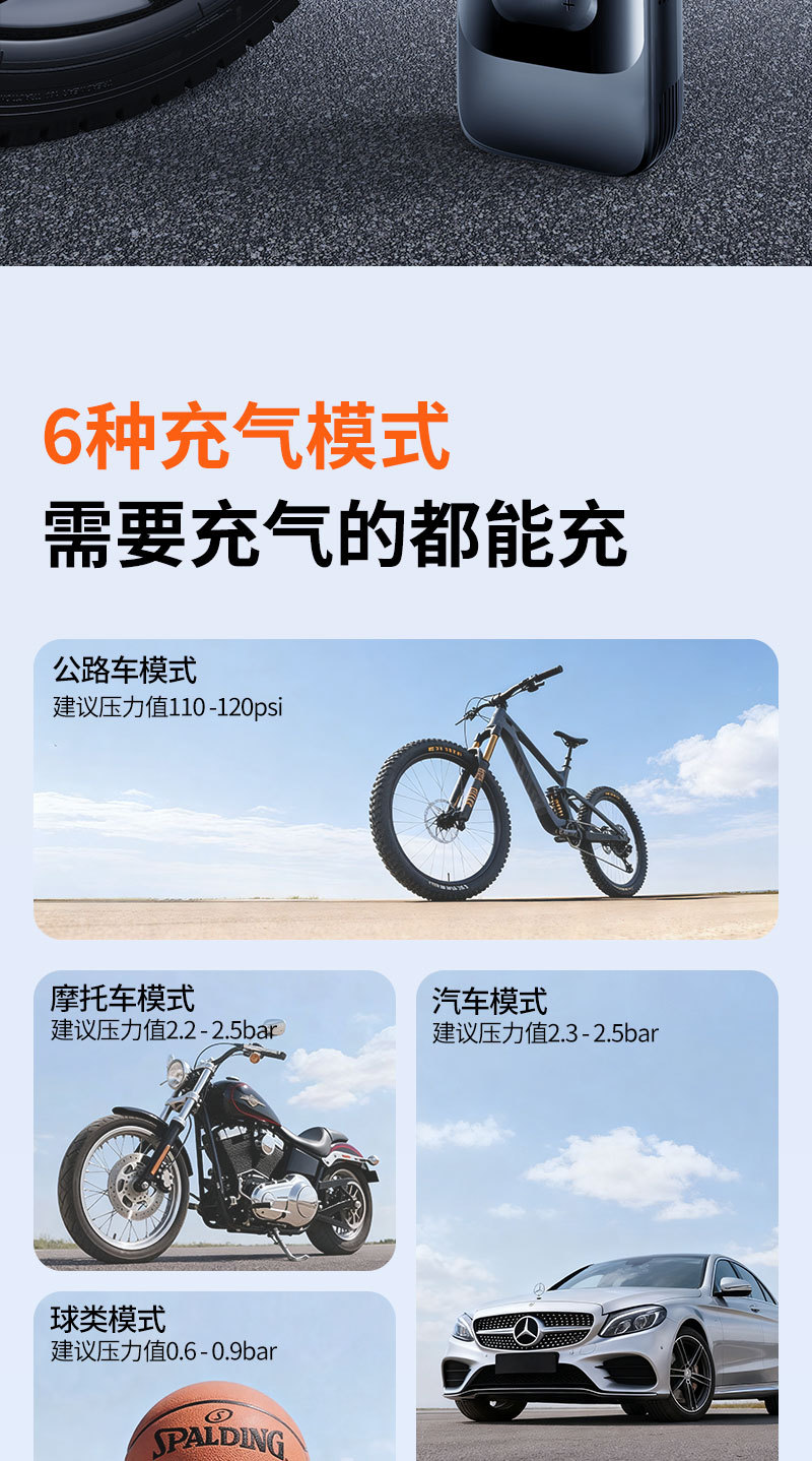 Car Wireless Air Pump Car Portable Car Electric Air Pump Suv Tire High Pressure Air Pump