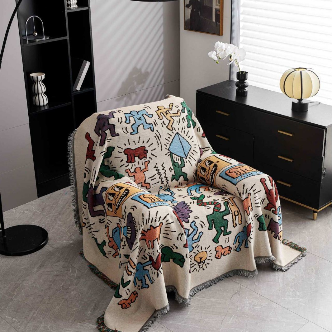 Toallas de sofá 2024 nueva cubierta de sofá Chivas para una sola persona una cubierta de tela antideslizante cubierta mantas de sofá