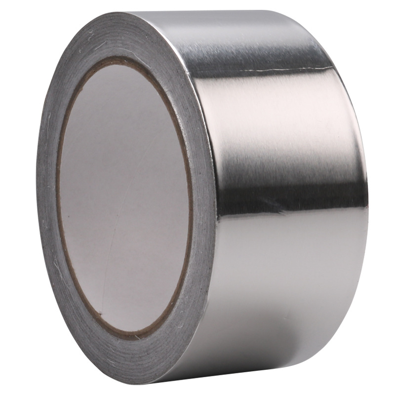 High-Temperature Aluminum Foil Tape Shielding Thickened Anti-Interference Conductive Silver Single-Conducting Adhesive Backing
