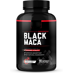 現物男性黒マカゲンカプセルMaca capsules源工場対外貿易販売サポートOE M