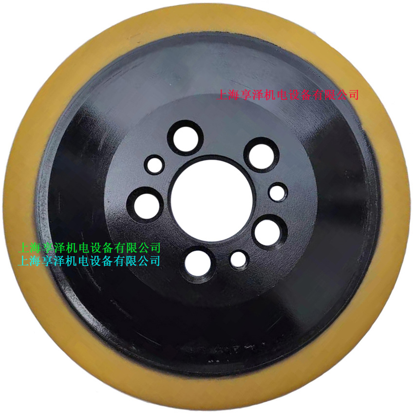 1.6T永恒力电瓶叉车驱动轮转向轮63210590 聚氨酯传动轮胎轱辘子