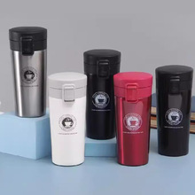 跨境不锈钢304一代咖啡杯真空保温杯便携式创意简约车载水杯批发