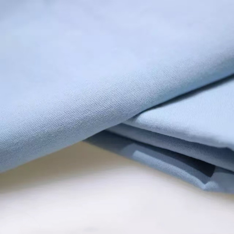 面料批发 斜纹砂卡洗水棉雪花绒秋冬款外套裤子套装布料