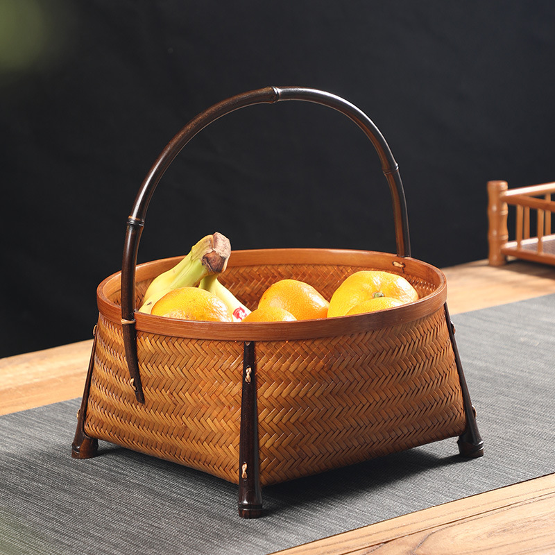 Portable Household Storage Basket