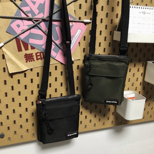 Crossbody bag men's ins Japanese trendy brand small shoulder bag personalized workwear small backpack summer fashion trend shoulder bag