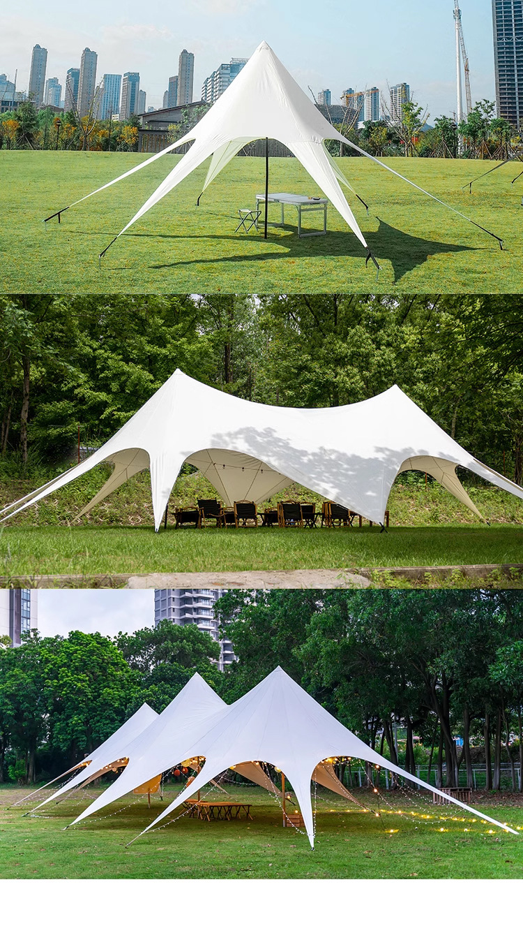 Camp Special Wan Chongshan Tianmu Large Base Eight-claw Tent Single Peak Twin Peaks Three Peaks Yunding Tianmu 900D