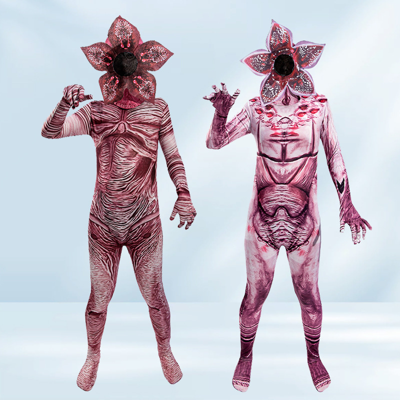 Halloween horror cosplay zombie parody buffet party man-eating flower mermaid suit bizarre fantasy story