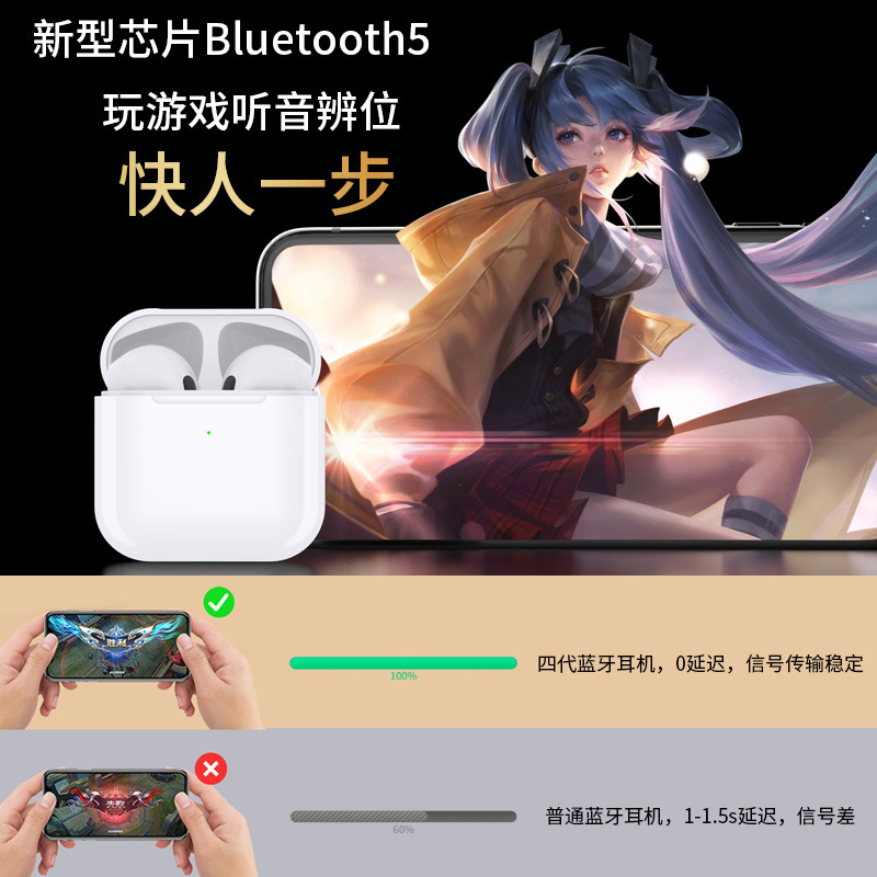 I12 i7 s pro 4真無線bluetoothイヤホン華強北四代五代小四二代はアップルを適用します。|undefined