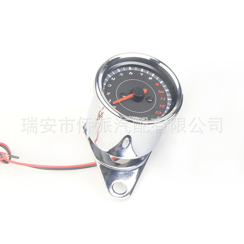 Cg125 Modified Motorcycle Tachometer, Motorcycle Instrument Speedometer Rpm Engine Cg125 Retro Instrument