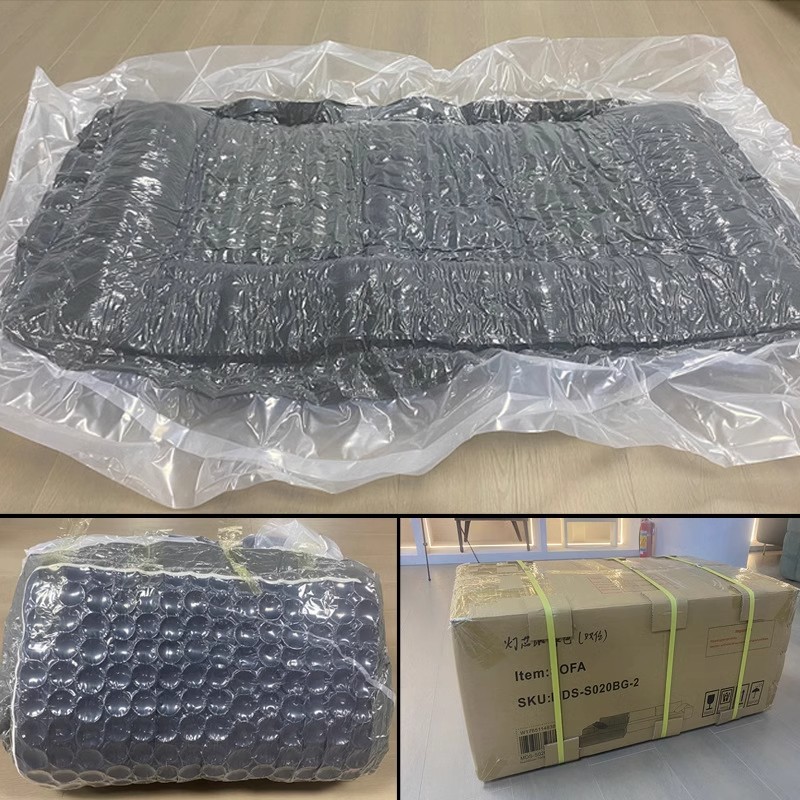 Nuevo sofá de tela de velcro retro Meilad simple sofá de doble línea recta sofá de lavado