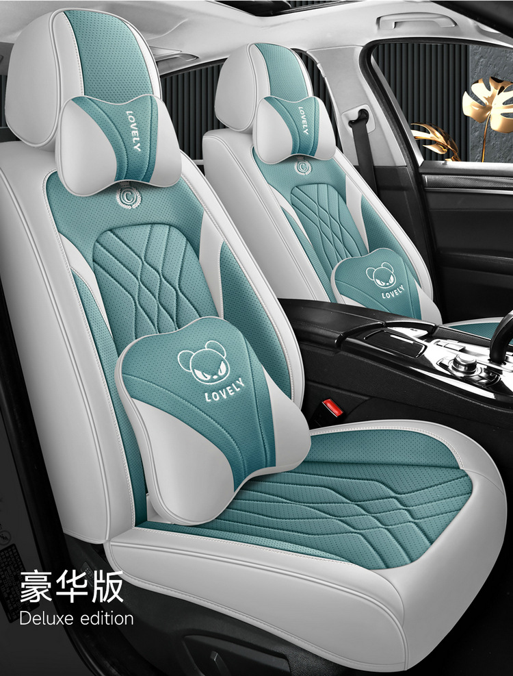 2025 New All-Inclusive Full Leather Four-Season Universal Car Cushion Seat Cover Manufacturer Wholesale