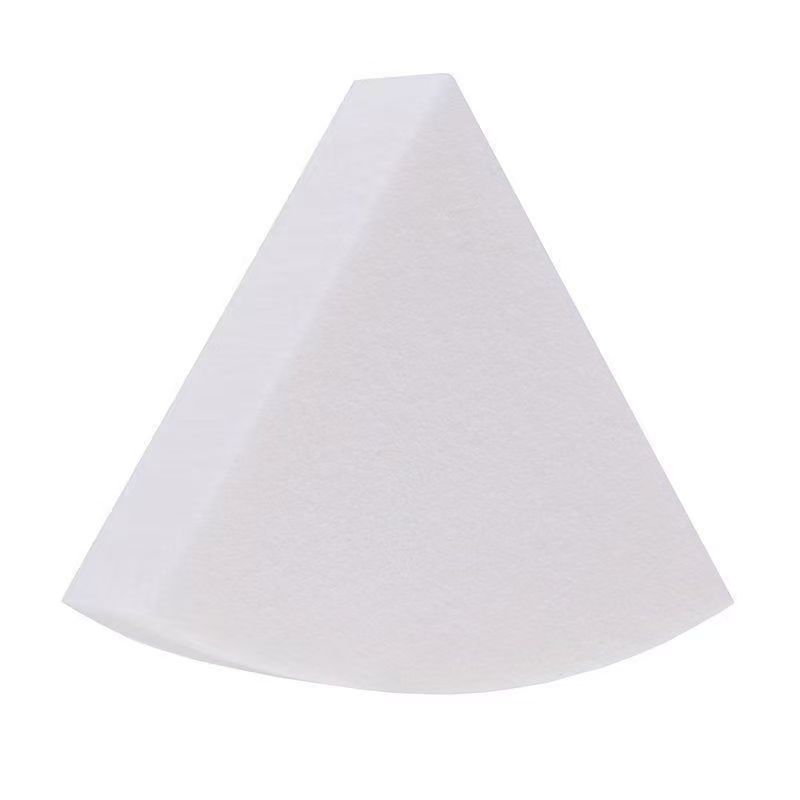 Triangulära sminksvampar i bomull 100 stycken set_voghion.com