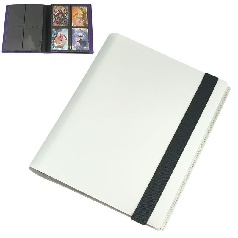 Black Belt Libro de tarjetas de 9 cuadrículas Tarjeta 360 Tarjeta de juego estrella Libro de tarjetas de juego de animación Colección de tarjetas al por mayor Libro de tarjetas 4 cuadrículas de palacio